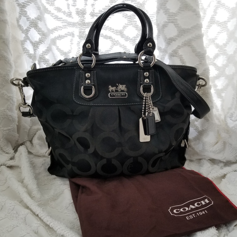 Black Hobo Coach bag